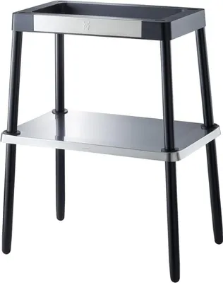 Zdjęcie produktu dla WMF 61.3024.5144, Stojak do grilla, Stal nierdzewna, Plastik, Stal nierdzewna, 1 pół., Prostokątny, 370 mm