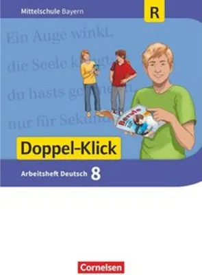 Obrázek produktu pro Doppel-Klick 8. Jahrgangsstufe - Mittelschule Bayern - Arbeitsheft mit Lösungen. Für Regelklassen