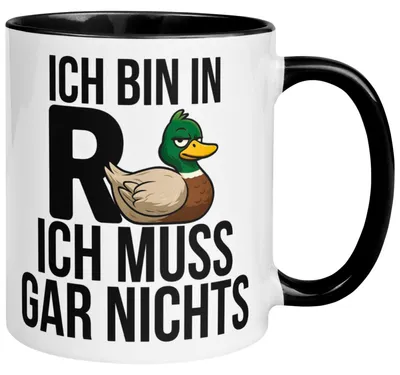 Produktbild von Tasse Rente – „Ich bin in Rente ich muss gar nichts“ – Renteneintritt Geschenk Mann