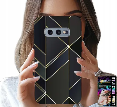 Produktbild von Hülle Für Samsung Galaxy S10E - Goldrahmen, Elegante Designs + Folie