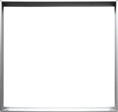 Image de Cadre argenté pour panneau LED 62 x 62 cm