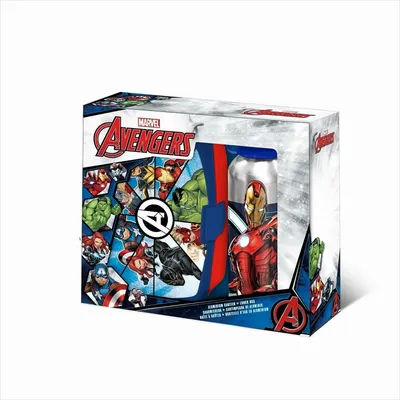 Produktbild von Marvel: Avengers - Lunchset: Brotdose & Trinkflasche