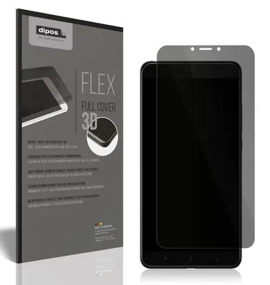 Produktbild von Full Cover Privacy Blickschutzfolie für Xiaomi Mi Max 3 Folie Anti-Shock