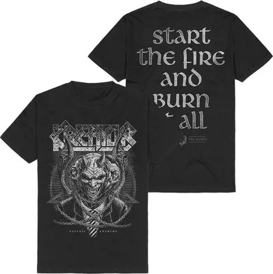 Produktbild von Kreator T-Shirt Herren Satanic Anarchy schwarz XXL