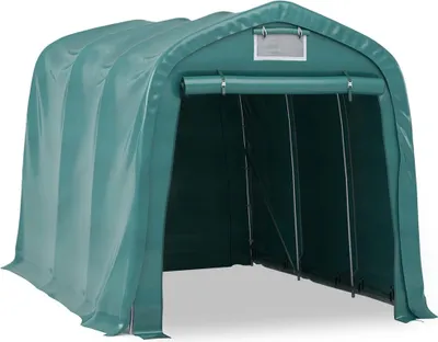 Obrázek produktu pro vidaXL Garážový stan PVC 2,4x3,6 m Zelený