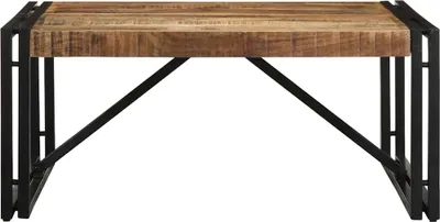Immagine prodotto di vidaXL Tavolino 80x80x35 cm Legno massiccio grezzo di mango