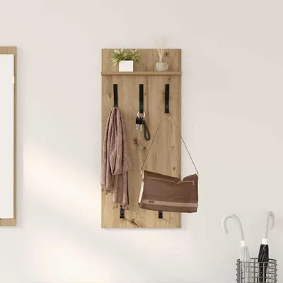 Immagine prodotto di Maison Exclusive - Support a parete per comodino, finitura artigianale in rovere