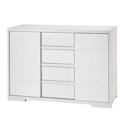 Produktbild von Schardt Wickelkommode Maxx White - Maße: 126 cm x 100 cm x 70 cm - Farbe: Weiß, 05 863 52 02