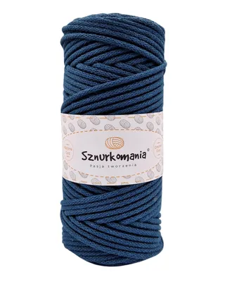 Produktbild von Baumwollkordel mit einem Kern 3mm 100m, Makrameegarn, Makrameekordel, Häkelkordel, Makrameekordel, Naturgarn, 3mm Kordel, geflochtene Baumwollkordel,
