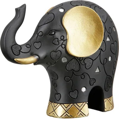 Produktbild von GILDE Dekofigur Elefant Ajok  H. 20 cm,37761