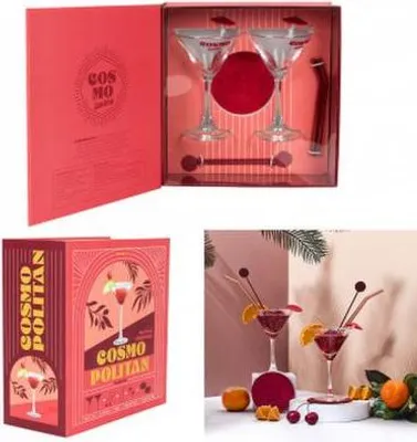 Produktbild von 10-teilige Cosmopolitan Cocktailbox