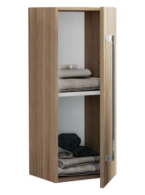 Immagine prodotto di Parete in legno | Armadio per midi | Dimensioni: H. 75 x W. 33 x D. 22 cm | 1 porta alta - Badinos D