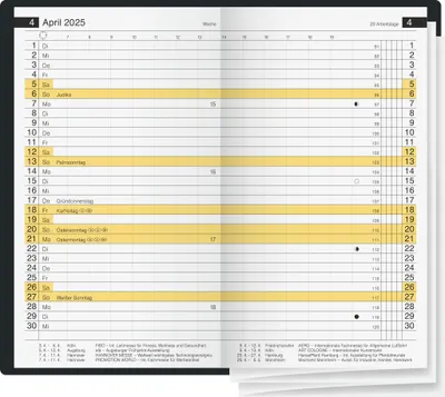 Zdjęcie produktu dla Kalendarz kieszonkowy model Miniplanner d 15 (2025)