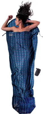 Produktbild von Cocoon Silk Mummy Futter Blau 241 x 90-56 cm Blau 241 x 90-56 cm