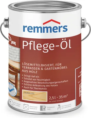 Produktbild von Remmers Pflege-Öl farblos 2,5 l, Holzöl