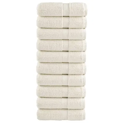 Obrázek produktu pro Premium ručníky SOLUND 10 ks krémové 30 x 50 cm 600 g/m²