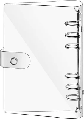 Produktbild von Wasserfestes PVC Notizbuch A5 mit Ringband und Druckknopf
