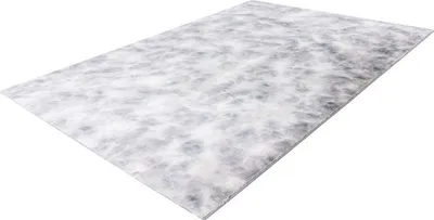 Produktbild von Lalee Bolero Teppich flauschiges Kaninchen meliert 160x230cm silber