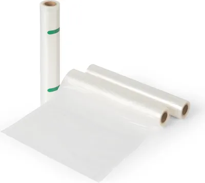 Produktbild von Klarstein Vakuumierbeutel für Vakuumiergerät, 2er Set Vakuumierbeutel Rolle für Lebensmittel, 28x300cm BPA-freie Vakuumierbeutel für Sous Vide, Trockenes/Feuchtes, Wiederverwendbare Vakumierbeutel