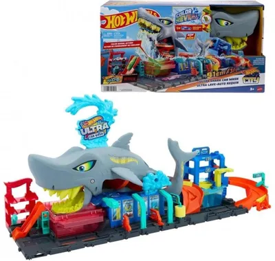 Obrázok produktu pre Hot Wheels City HTN82, Súprava pretekárskeho vozidla a dráhy, 3 rok / roky, Plast, Viacfarebný