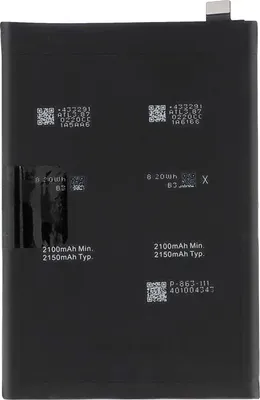 Zdjęcie produktu dla Clappio, bateria zastępcza do Oppo Reno 6, dodatkowa bateria 4300 mAh, czarna