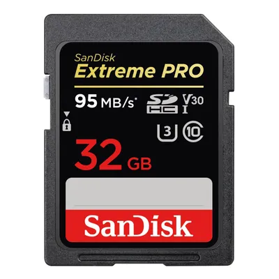 Image de SanDisk Extreme Pro 32 Go SDHC UHS-I Classe 10