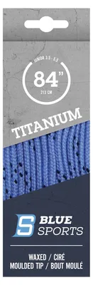 Produktbild von Schnürsenkel Blue Sports Titanium Pro gewachst hellblau 84"/213cm