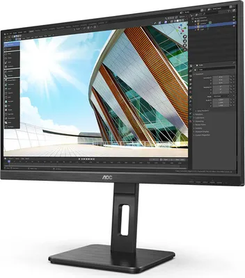 Produktbild von AOC P2 22P2DU, 54,6 cm (21.5"), 1920 x 1080 Pixel, Full HD, LED, 4 ms, Schwarz