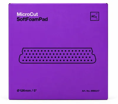 Produktbild von Koch Chemie Micro Cut Soft Foam Pad Polierpad Größe Ø 126 x 23 mm, KI-generiertes Bild