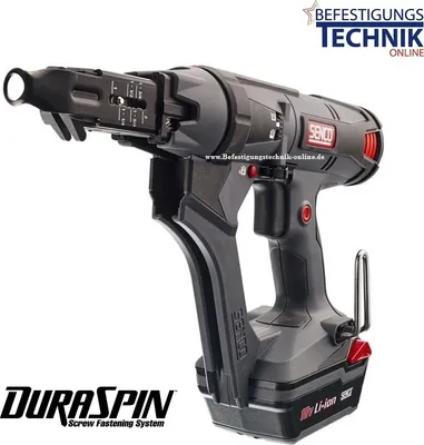 Produktbild von Senco Akku Magazinschrauber Trockenbauschrauber DS5550-18Volt DS525-18V DuraSpin 19-55mm 5Nm
