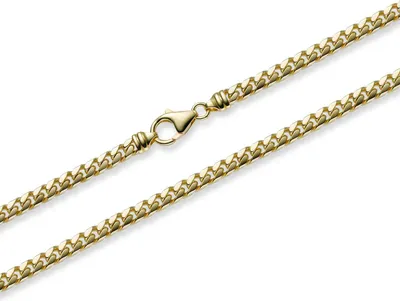 Produktbild von Goldkette Panzerkette Länge 55cm - Breite 5,0mm - 585-14 Karat Gold