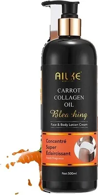 Produktbild von Kollagen Aufhellungs-Set, Feuchtigkeitscreme, Hydratation, Creme zur Entfernung von dunklen Flecken, Aufhellende Körperlotion, Achsel Aufhellungscreme, 500ML Lotion