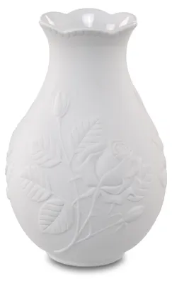 Obrázok produktu pre Goebel Rosengarten bílá váza 18 cm