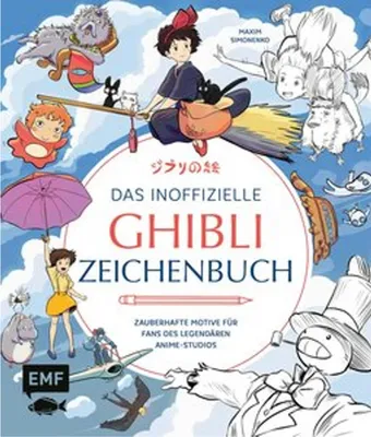 Produktbild von Das inoffizielle Ghibli-Zeichenbuch - Zauberhafte Motive für Fans des legendären Anime-Studios