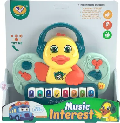 Zdjęcie produktu dla Zabawka muzyczna kaczka dla dzieci