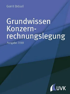 Produktbild von Grundwissen Konzernrechnungslegung