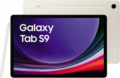 Produktbild von Samsung Galaxy Tab S9 SM-X710N, 27,9 cm (11"), 2560 x 1600 Pixel, 256 GB, 12 GB, Android 13, Beige