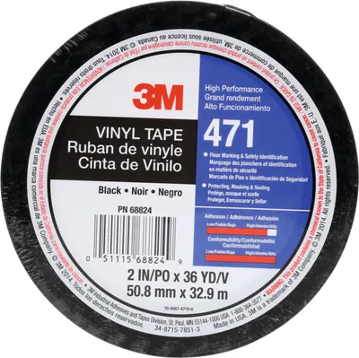 Immagine prodotto di Nastro adesivo in PVC 3M morbido, colore: NERO