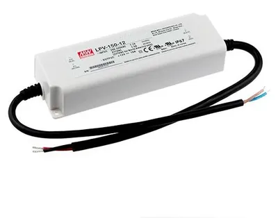 Immagine prodotto di Meanwell LPV-150-12 Alimentatore switching a uscita singola 12V 120W 10A impermeabile IP67