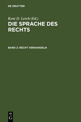 Produktbild von Recht verhandeln