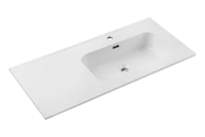 Produktbild von Comad Möbelwaschbecken 100CM Keramik Weiß 101x46x17CM