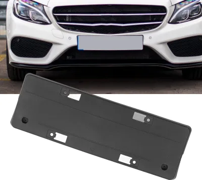 Produktbild von Vorderer Kennzeichenhalter, präzise Passform, 2058804900, Ersatz für Benz C-Klasse W205 2015 bis 2018