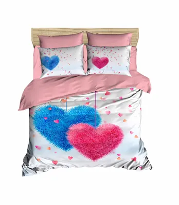 Produktbild von L'Essentiel Linge de Maison, 165, Doppel-Bettbezug-Set, 100 % POLYESTER-MICROSATIN, Weiß, 200 x 220 cm