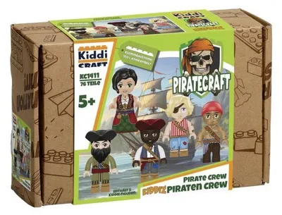 Productafbeelding van KIDDIZ Piraten Crew Figuurset
