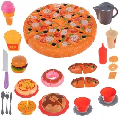 Produktbild von Kruzzel 16875 Fast-Food-Snacks zum Schneiden