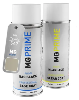 Imagen del producto de Kit de pintura en aerosol Autolak para pintura metalizada "Silky Gold Mica", 400 ml