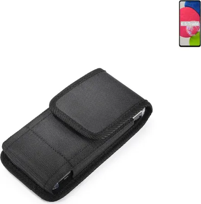 Produktbild von Holster Gürteltasche kompatibel mit Samsung Galaxy A52s 5G Holster Gürtel Tasche wasserabweisend Handy Hülle Schutz Hülle Outdoor schwarz