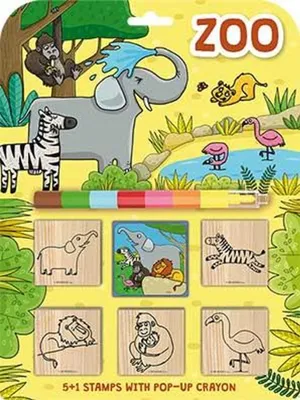 Produktbild von Stempel 5+1 mit Wachssiegel ZOO