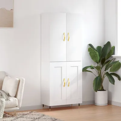 Produktbild von Möbel Highboard Weiß 69,5x34x180 cm Holzwerkstoff - Kommoden 3195771