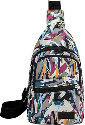Image de Sac en nylon pour femmes - Bandoulière réglable - Sac de voyage - Adaptable - Sac à main pour les voyages et les courses